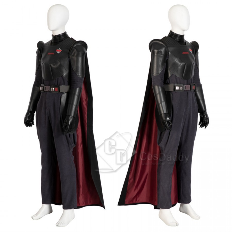 Star Wars Obi Wan Kenobi Grand Inquisitor Cosplay Costume Black